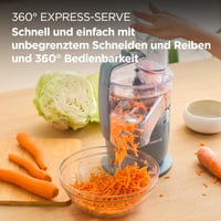 Robot de bucătărie compact Kenwood MultiPro Go, 650 W, bol 1,3 l, gri 5