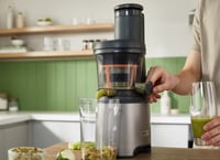 Storcător prin presare la rece Kenwood PureJuice XL JMP85.000SI 230W - Cană 1L, Tub de alimentare XL, Sistem anti-picurare, Argintiu 6