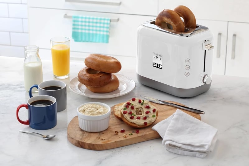 Kenwood TCX751WH kenyérpirító 2 szeletes fehér 900W rozsdamentes