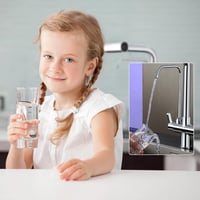 KEOKBON 3 az 1-ben konyhai csaptelep 360° forgatható, 4 módú zuhanyfejjel, kihúzható mixer csap, króm 4