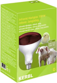 Kerbl infravörös hőlámpa szett reflektorral és védőráccsal - 250 W 6