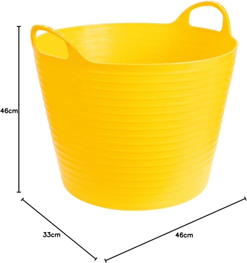 Kerbl FlexBag Állattartó Tálca Rugalmas Tárolóedény - Yellow