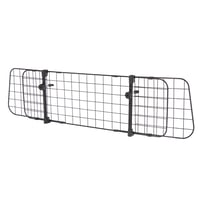 Grilaj de protecție auto pentru animale de companie Kerbl Pet, separator portbagaj, negru, metal, lățime reglabilă 96-145 cm, înălțime 30 cm, pentru câini 1