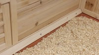 Interiérová klietka pre hlodavce Kerbl Pet s plastovým domčekom a plexisklom na prednej strane pre králiky a morčatá, 113,5 x 75,5 x 40 cm 2