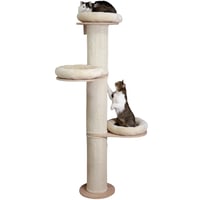 Ansamblu de cățărat pentru pisici Kerbl Pet Dolomit Tower - Ø 38 cm, înălțime 187 cm, culoarea bej 1