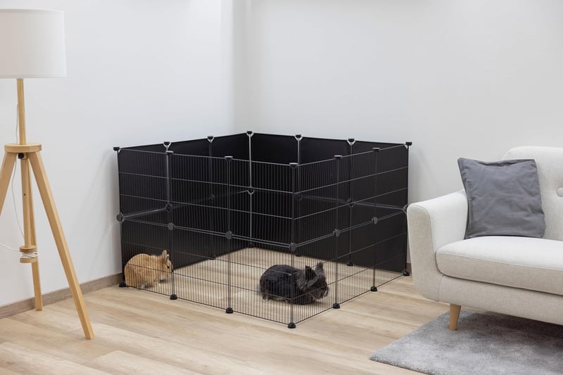 Kerbl Pet Hopsi kültéri ketrec 12 részes 35x35 cm rács - Outdoor enclosure
