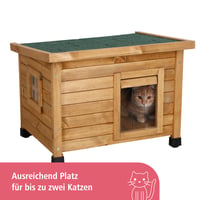 Kerbl Pet Rustica macskabútor - Beltéri macskafészek és pihenőhely, 57 x 45 x 43 cm 7