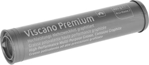 Kerbl Viscano Premium grafitna mast 400 g kartuša - Vodootporna, ljepljiva, višenamjenska mast otporna na pritisak
