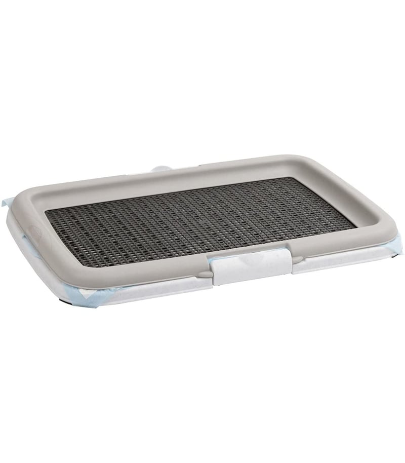 Set de dresaj pentru căței Kerbl Welpentoilette cu ramă pliabilă, 60 x 40 x 4 cm