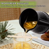 KERCAMKEL Električna posuda za topljenje voska za izradu svijeća, 500 ml, posuda s izljevom, set za izradu svijeća za početnike, za sapun 4