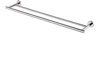 KES Dupla Fürdőszobai Törölközőtartó Rozsdamentes Acél SUS304 - 75 cm, Silver Colours 1