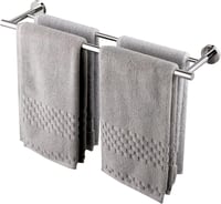 KES A2001S60 dupla törölközőtartó, SUS304 rozsdamentes acél - 60 cm 1