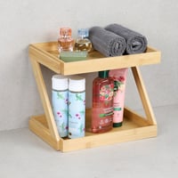Kesper 58811 dvokatna kuhinjska polica od bambusa, FSC® certificirana, prirodna boja, 31 x 23 x 26 cm 3