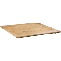 Kesper Bambusová krájacia doska a krycia doska na sporák 56 x 50 x 4 cm hnedá, servírovacia doska 6
