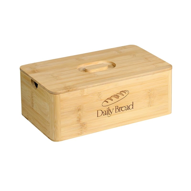 Kesper kutija za kruh s daskom za rezanje, FSC® certificirani bambus, 32 x 12,5 x 20 cm, daska 32 x 20 x 1 cm, 58583