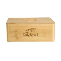 Kesper kutija za kruh s daskom za rezanje, FSC® certificirani bambus, 32 x 12,5 x 20 cm, daska 32 x 20 x 1 cm, 58583 3