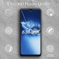 Set 3 Folii de Protecție din Sticlă Securizată Kesuwe pentru Xiaomi Redmi 14C - Rezistente la Zgârieturi 2