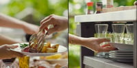 Masă laterală pentru grătar Keter BBQ Unity – grafit, blat din oțel inoxidabil, 70x54x90 cm, rezistentă la intemperii 9