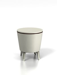 Keter Cool Bar kültéri hűtőpult 30 literes, 45 dobozos kerti bár asztal, 52x42x52 cm, barna 4