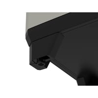 Keter Planet újrahasznosított műanyag hulladékgyűjtő szeparátor, szürke-fekete, 680 x 390 x 920 mm 4