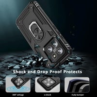 KETGII Xiaomi Mi 14 Pro Tok Ütésálló Fekete Tartóval 4