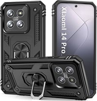 KETGII Xiaomi Mi 14 Pro Tok Ütésálló Fekete Tartóval 1