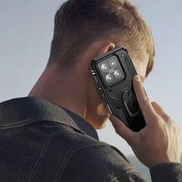 KETGII Xiaomi Mi 14 Pro Tok Ütésálló Fekete Tartóval 6