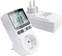 KETOTEK Energiafogyasztás Mérő Konnektor, Áramfogyasztás Mérő 11 Üzemmóddal, 3680W Teljesítménymérő LCD Kijelzővel 6