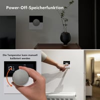 KETOTEK Smart WiFi Termosztát 16A Elektromos Padlófűtéshez Alexa Kompatibilis 5