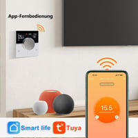 KETOTEK Smart WiFi Termosztát 16A Elektromos Padlófűtéshez Alexa Kompatibilis 3