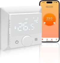 KETOTEK WiFi okos termosztát kazánhoz padlófűtéshez Alexa kompatibilis 1