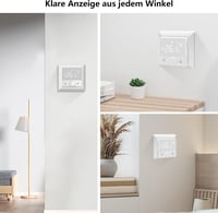 KETOTEK WiFi okos termosztát kazánhoz padlófűtéshez Alexa kompatibilis 7