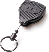 KEY-BAK kulcskarika Kevlar kötéllel 15 kulcshoz, fekete, KB Super 48 - 3.2x12.1x18, Black 3