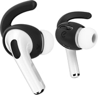Keybudz EarBuddyz szilikon fülkampó AirPods Pro és EarPods fejhallgatóhoz - fekete 1