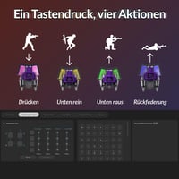 Bezdrôtová mechanická klávesnica Keychron Q3 HE, 80 % TKL ISO DE rozloženie, celokovové telo, 2,4 GHz, Rapid Trigger, QMK, magnetické spínače Gateron, Mac a Windows 8