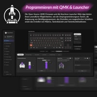 Bezdrôtová mechanická klávesnica Keychron Q3 HE, 80 % TKL ISO DE rozloženie, celokovové telo, 2,4 GHz, Rapid Trigger, QMK, magnetické spínače Gateron, Mac a Windows 5