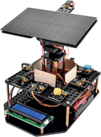 KEYESTUDIO Arduino Napkövető Elektronikai Készlet - Hőmérséklet és Páratartalom Érzékelővel, BH1750 Fényérzékelővel - Programozási Oktatóját 1