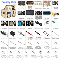 KEYESTUDIO BBC Micro:bit V2.2 IoT okosotthon készlet MakeCode és Python programozáshoz 7