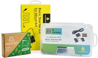 KEYESTUDIO BBC Micro:bit V2 Oktatási Programozó Készlet - Fekete Mikrokontroller Kezdőknek, Intel Processzorral, Kódolás Tanuláshoz 5
