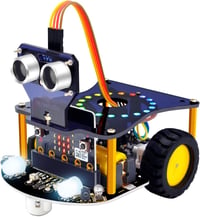 KEYESTUDIO BBC Microbit Robot Kit robotika szett vonalkövetéssel ultrahang szenzorokkal 1