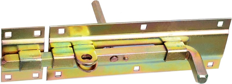 KeyMet kétoldalas ajtócsavar 230 mm sárga horganyzott