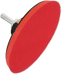 Keyohome 12 részes 5" csiszolókorong készlet fúrógéphez és forgószerszámokhoz, csiszolópaddal és szárral, finom 240-es szemcsézettel 6