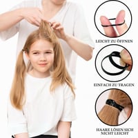 KEYRI 3000 ks mini gumičiek do vlasov pre dievčatá, čierne elastické gumičky na zapletanie, do copu a na svadobné účesy 4