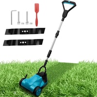 Kézi fűnyíró, kefe nélküli motorral, 21 cm vágásszélességgel, Makita 18V akkumulátoros kompatibilitás  3 magasságállítással 1