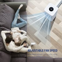 KGOGO hordozható mobil klíma 9000 BTU, 3 az 1-ben, 30 m² 6