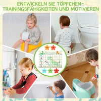 Khlerox Dinoszaurusz Tanító Tábla Wc-Edzéshez 40 Mágneses Csillag Matricával 4