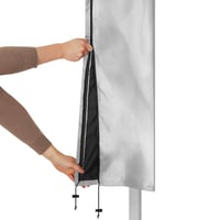 Husă de protecție pentru umbrelă de soare KHP Professional Premium din material extra rezistent, cu fermoar lung și șnur, rezistentă la UV, impermeabilă, disponibilă în 5 dimensiuni 6