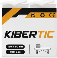 KIBERTIC 100 db Eldobható Ágynemű 80x180 cm Masszázságy Takaró Kozmetikai Ágy Fedő 1