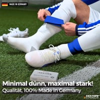 KICKTAPE Silikónový návlek na chrániče holení pre futbal – protišmykový, prateľný, odolný voči roztrhnutiu, vo veľkostiach pre mužov, ženy aj deti 5