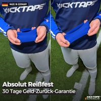 KICKTAPE Silikónový návlek na chrániče holení pre futbal – protišmykový, prateľný, odolný voči roztrhnutiu, vo veľkostiach pre mužov, ženy aj deti 4